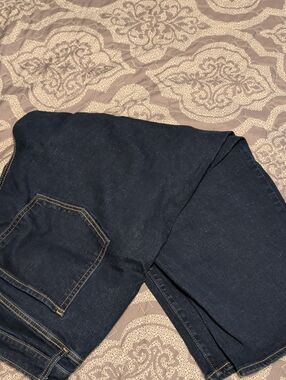 Women's Dark Blue Denim Jeans